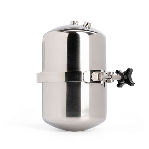 MULTI-PURE™ MP-750 SB Untertischmodell aus Edelstahl, mit MULTI-PURE™ Wasserhahn