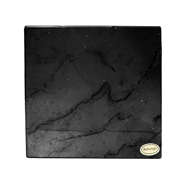 Platte Schungit, 08 x 08cm