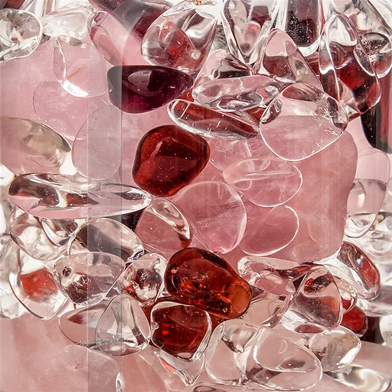 VitaJuwel ViA "Love" Modul (Rosenquarz, Granat, Bergkristall) – Bild 2