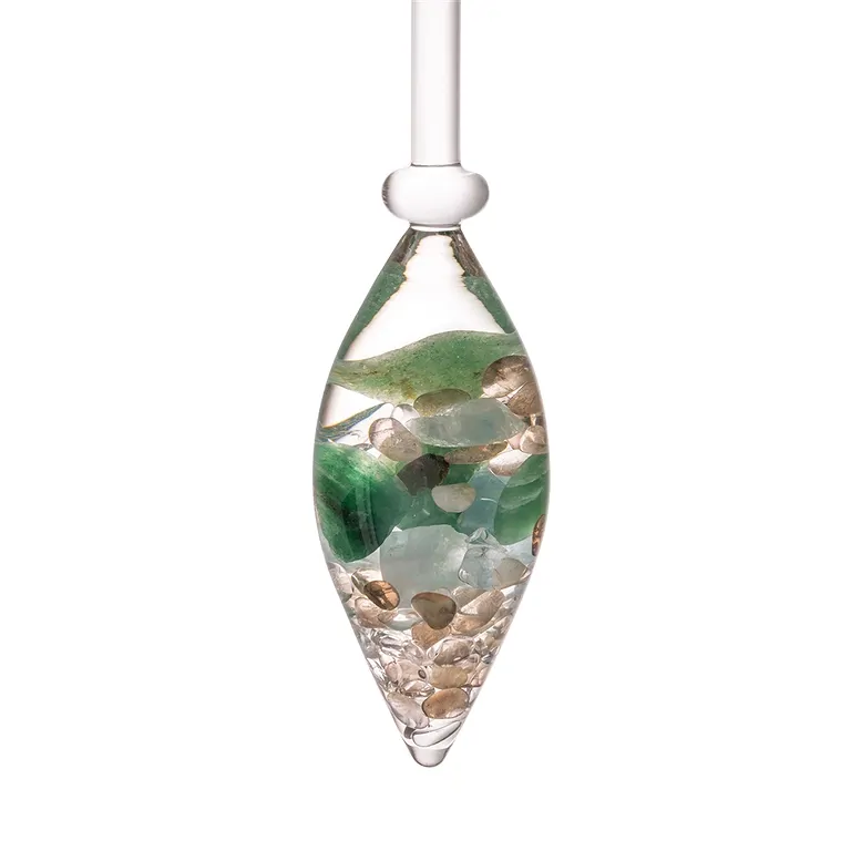 VitaJuwel "Forever Young" (Aquamarin, Aventurin, Rauchquarz, Bergkristall)