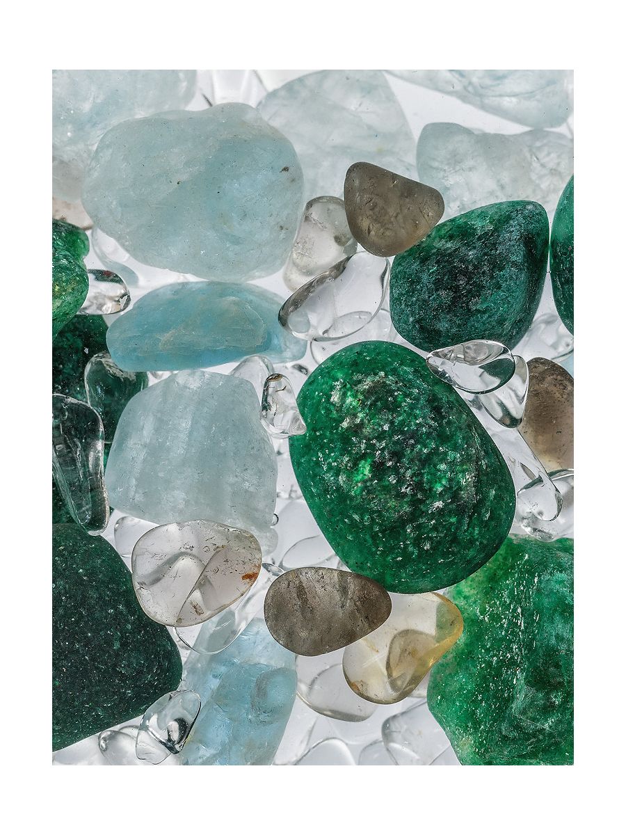 VitaJuwel "Forever Young" (Aquamarin, Aventurin, Rauchquarz, Bergkristall) – Bild 2
