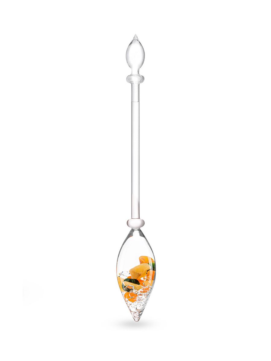 VitaJuwel "Happiness" (Nephrit-Jade, Carneol, Orangencalcit, Bergkristall) – Bild 3