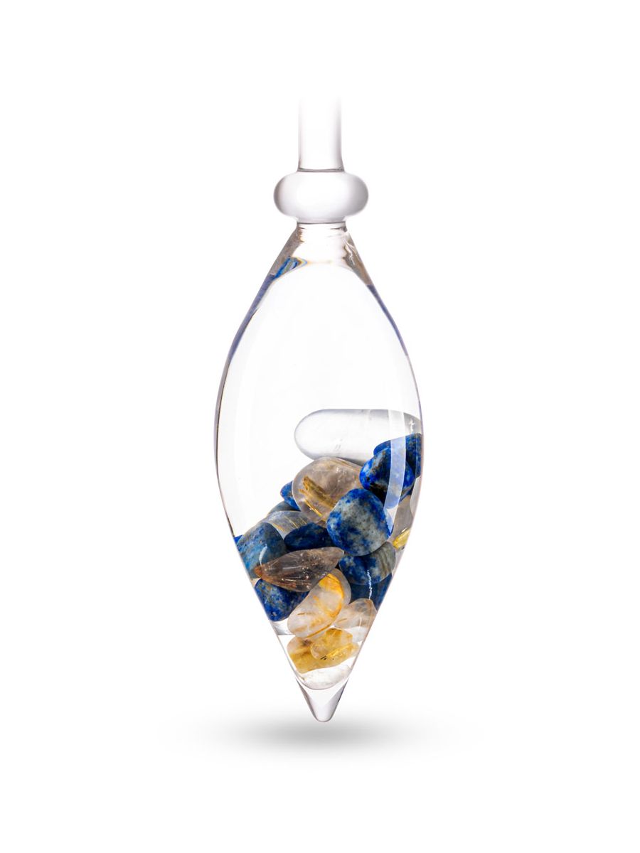 VitaJuwel "Inspiration" (Lapis Lazuli, Rutilquarz)