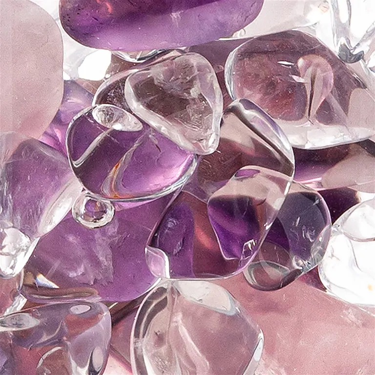 VitaJuwel ViA "Wellness/Grundmischung" Modul (Amethyst, Bergkristall, Rosenquarz) – Bild 2
