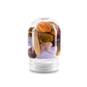 VitaJuwel ViA "Fünf Elemente" Modul (Amethyst, Chalcedon, versteinertes Holz, Rosenquarz, Ozeanjaspis)