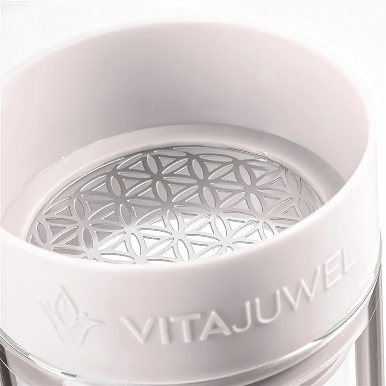 VitaJuwel Wasserkaraffe "Sana" Cloud White – Bild 2