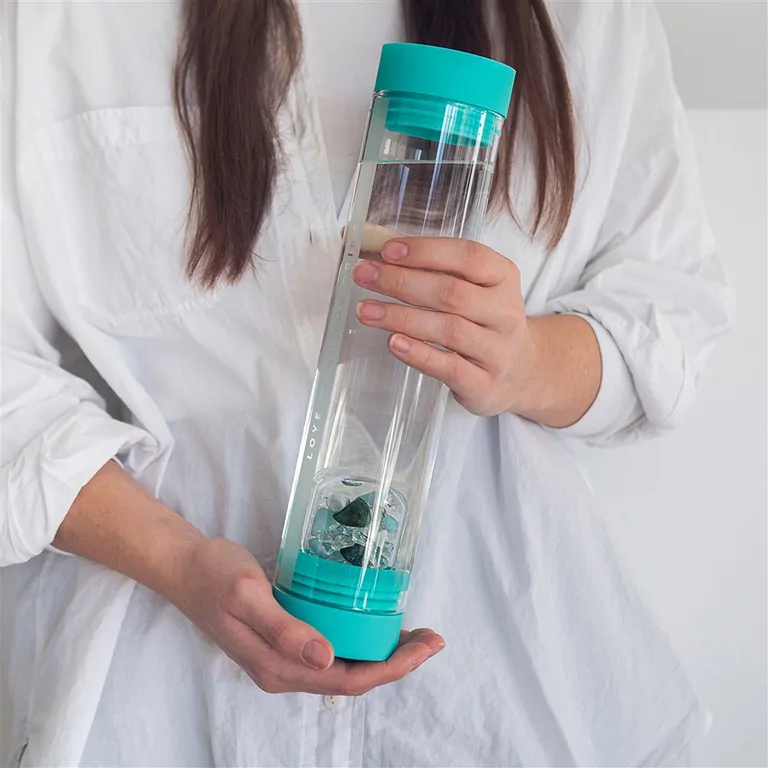 VitaJuwel Wasserkaraffe "Sana" Ocean Blue – Bild 4